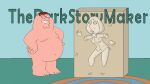 family_guy lois_griffin story_maker stuck stuck_in_wall