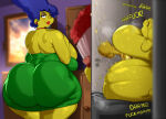 1boy 1girl 20th_century_fox 20th_century_studios balls bart_simpson big_ass big_balls big_breasts big_penis bigger_female dat_ass disney feet female huge_ass incest male marge_simpson mating_press mature_female miiisnai milf mother_&amp;_son older_female sagging_balls sex smaller_male sweat the_simpsons thick_thighs younger_male