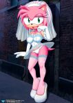  amy_rose animal_ears back_alley bbmbbf bridal_gloves bridal_legwear bridal_lingerie bridal_veil furry green_eyes high_heels high_heels palcomix pink_fur pink_hair prostitution sega sonic_the_hedgehog_(series) stiletto_heels wedding_ring white_high_heels white_panties white_thighhighs 