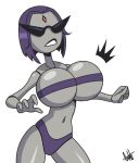  1girl artist_request big_breasts bikini bimbo breasts dc_comics doll huge_ass huge_breasts knick_knack older older_female raven_(dc) smile sunglasses sunnification tagme tagme_(artist) teen_titans thick_thighs thin_waist white_background wide_hips young_adult young_adult_female young_adult_woman 