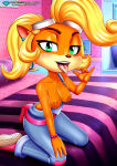 bbmbbf blonde_hair coco_bandicoot crash_bandicoot_(series) palcomix