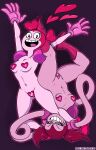  1girl alien alien_girl breasts cartoon_network female_only gem_(species) hellonearthiii nude nude nude_female pink_fur spinel_(steven_universe) steven_universe steven_universe:_the_movie 