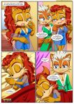 1boy 1girl 1girls alicia_acorn anthro bbmbbf bed blush breasts comic male male/female maximilian_acorn mobius_unleashed palcomix queen_alicia_acorn sega sleeping sonic_the_hedgehog_(series) who_is_your_daddy_(comic)