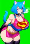  ai_generated artist_request dc_comics justice_society_of_america kara_zor-el power_girl supergirl superman_(series) tagme tagme_(artist) twitter_link 