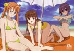  bicolored_eyes hentai kagurazaka_asuna konoe_konoka mahou_sensei_negima miyazaki_nodoka swimsuit 