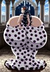 ai_generated black_hair dat_ass dumptruck_ass earrings gigantic_ass gigantic_breasts looking_back one_piece self_upload stable_diffusion viola viola_(one_piece)