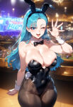 ai_generated bulma_brief bunnysuit dragon_ball