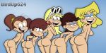 ass birdup624 breasts edit females leni_loud lori_loud luan_loud luna_loud lynn_loud nude scobionicle99 siblings sisters the_loud_house