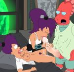  dr._zoidberg fellatio freako futurama oral timesphere turanga_leela zoidberg 