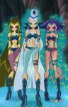  3_girls darcy darcy_(winx_club) female_only icy icy_(winx_club) official_art stormy stormy_(winx_club) the_trix winx_club 