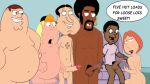 anthony_(family_guy) chris_griffin cleveland_brown_jr. family_guy glenn_quagmire jerome_washington peter_griffin