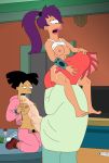  amy_wong dr._zoidberg freako futurama paizuri pussylicking turanga_leela zoidberg 