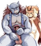 2boys battle_angel male male_only panthro thundercats wilykat yaoi