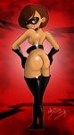  ass bottomless disney elastigirl looking_back neokat the_incredibles 