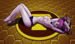 1girl armpits dc_comics dcau female_only hagfish jinx on_back solo solo_female teen_titans