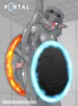  anal artist_name dark_nek0gami erection gami nude one_eye_closed penis portal portal_(series) portal_(video_game) uncensored yaoi 