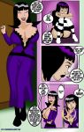  big_breasts black_eyes black_hair breasts hair magic mother_and_daughter tatyana_orpheus the_venture_bros. toontinkerer triana_orpheus venture_brothers 