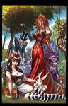 alice alice_in_wonderland cheshire_cat disney j._scott_campbell mad_hatter nei_ruffino stockings tagme white_rabbit