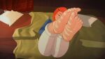  bare_thighs barefoot ben_10 big_ass brat cartoon_network fat_ass foot_fetish foot_focus gif gigantic_ass green_eyes gwen_tennyson huge_thighs light-skinned_female light_skin looking_at_viewer massive_ass orange_hair short_hair solo_female thick_thighs thighs voluptuous voluptuous_female 