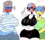 russia (countryhumans) from countryhumans by kak0yt0 chel