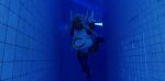 1girl big_breasts boku_no_hero_academia breasts breathhold breathplay bubble bubbles crossover danger dive diving drowning female leotard liminal_spaces maze mirko miruko my_hero_academia peril pool predicament rumi_usagiyama solo stuck superhero swimming temporaryunity the_backrooms the_poolrooms tiles trapped underwater water zantzusui
