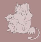  cat feral_on_feral grin original_characters palming 