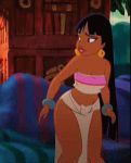  chel crossed_legs dark-skinned_female dark_skin dreamworks feet fox_animation gif latina softcore the_road_to_el_dorado 