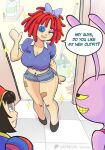  1boy 2_girls big_breasts big_breasts breasts cleavage glitch_productions gooseworx grin jax_(the_amazing_digital_circus) legs momocka_art pomni pomni_(tadc) pomni_(the_amazing_digital_circus) ragatha ragatha_(tadc) ragatha_(the_amazing_digital_circus) short_shorts shorts smile standing standing_up the_amazing_digital_circus thighs twitter 