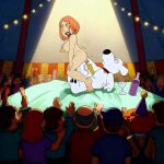  ass breasts brian_griffin finger_in_anus lois_griffin long_nipples massive_penis shaved_pussy thighs vaginal 