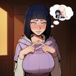  ai_generated boruto:_naruto_next_generations hinata_hyuuga milf naruto thought thought_bubble 