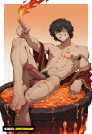 ai_art ai_generated anime anime_character anime_screencap anime_style bara big_ass big_balls big_muscles big_penis gay_domination gay_male muscle muscular muscular_male yaoi yaoi