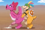  2_toes 3_fingers 3_toes 5_fingers absurd_res ai_generated anal anal_penetration anthro anthro_on_anthro anthro_penetrated anthro_penetrating anthro_penetrating_anthro ass balls belly big_balls big_penis big_tail biped birdo black_eyes blonde_hair blue_hair bodily_fluids bow_(feature) bracelet claws collar cum cum_in_ass cum_inside cum_on_body cum_on_butt cum_on_ground cum_on_penis cumshot dinosaur duo ejaculation eyelashes fangs feet femboy fingers genital_fluids genitals green_body hair half-closed_eyes hand_on_butt high_res huge_balls huge_penis jewelry koopa koopaling lemmy_koopa long_tail looking_at_another looking_at_partner male male/male male_penetrated male_penetrating male_penetrating_male mario_bros markings mohawk motion_lines multicolored_hair narrowed_eyes nintendo open_mouth open_smile orange_markings outside_sex paws penetration penile penile_penetration penis penis_in_ass pink_body pink_hair plains purple_eyes purple_markings reptile scalie sex shell short_tail smile smiling_at_another smiling_at_partner spiked_bracelet spiked_collar spiked_shell spikes spikes_(anatomy) standing standing_sex tail tan_body teeth toe_claws toes tongue tongue_out white_belly yellow_body yiff_ai_(director) 