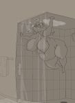 1girl asphyxiation bath bath_tub bathroom bbw breath_holding breathhold breathplay bubbles chubby danger drown drowning female fire_emblem fire_emblem_awakening human lapisthesinvoir maribelle_(fire_emblem) monochrome nintendo nude obese peril plump predicament restroom shower shower_room solo swimming temporaryunity trapped tubby underwater water