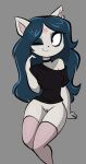  1girl 1girl 2026 absurd_res anthro ass bedroom_eyes bitch black_clothing black_shirt black_topwear blue_hair breasts breedable cartoon_hangover choker claire_(the_summoning) clothing collar domestic_cat felid feline felis fuckable fur furry furry_female hair high_res jek_korpen legwear long_hair mammal medium_breasts musky musky_pussy narrowed_eyes nasty nasty_bitch nasty_pussy occult_symbol one_eye_closed panties pentagram pentagram_tattoo pink_clothing pink_legwear pink_panties pink_underwear pose pussy pussy_slit reeking_of_fish reeking_of_pussy seductive shirt slim slut smelly smelly_pussy stinky stinky_pussy stockings symbol tattoo the_summoning topwear underwear white_body white_fur whore 