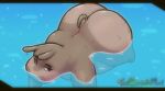gloria the hippopotamus from dreamworks by thecosmicfool