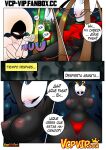 2_girls arms_up big_breasts breasts cage captured captured_female dark-skinned_female dark_skin hollow_knight hollow_knight:_silksong hornet_(hollow_knight) lace_(hollow_knight) light-skinned_female panties red_panties rope thick_thighs thighs tied_hands tied_up vercomicsporno white_skin