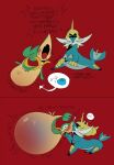 asking_for_it belly_bulge belly_expansion blush blush blushing_female dominant_male forced inflation inflation_fetish kafrizzzle kissing kissing larger_male male/female pokemon pokemon_bw samurott secretly_loves_it smaller_female snivy spit_in_mouth spitting_in_mouth water_inflation