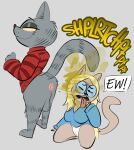 anus anus balls bottomless cat dee_dee disgust disgusted eproctophilia face_fart face_farting facefart facefarting fart fart_fetish fartfetish farting farting_on_face fritz fritz_the_cat gas gassy iamapoliceman male_facefarting_female male_on_female maledom nuts panties pantsless perineum popoisyucky smell smelly stink stinky sweater taint
