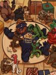2018 alice_maplestorm armada_bloodhill benj24 benjay_cyanfire brown_fur cake cake_(food) cino_silvermoon cum feathers frosting furry fursona giant_male green_skin irwind_owldington jacobo_otterman jamo licking licking_penis long_nails long_toenails male_feet male_tickling meyla_robusta morritz_ratti nude nude_female nude_male olipa_dawntail original original_characters phone presents red_hair red_skin restraints ribbon_bondage scalie size_difference tattoos tayco tickling tickling_feet vine_queen weiyn_bullen wooden_floor yaoi