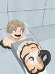 2025 alternate_version_at_source brown_hair captured drooling feet helpless_hero licking_feet male_feet male_tickling marvel matthewd57 oc restrained short_hair solo_male story_at_source story_in_description symbiote tears tickling_feet toes_up venom