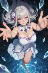 ai_art ai_generated art cartoon_art emilia emilia_(re:zero) honeywaifu nsfw re:zero_kara_hajimeru_isekai_seikatsu rezero thick_women 