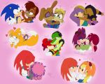  antoine_d&#039;coolette blush bunnie_rabbot canine fox furry hedgehog julie-su knuckles_the_echidna locke_the_echidna miles_&quot;tails&quot;_prower mimi_(artist) mina_mongoose nicole_the_lynx rotor_the_walrus sally_acorn sega sonic sonic_the_hedgehog thunderhawk vector_the_crocodile 