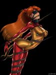  asuka_langley_souryuu ball_gag bdsm blindfold bodysuit bondage bound_legs bound_thighs breast_bondage breasts chain chains collar dominatrix double_penetration ecchi-mia ecchi-mia_(artist) evangelion:_2.0_you_can_(not)_advance gag gagged highres hip_bones insertion lance_of_longinus large_breasts latex leash navel neon_genesis_evangelion nipples plugsuit pussy_juice rebuild_of_evangelion saliva shiny skin_tight tentacles test_plugsuit 