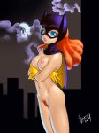  barbara_gordon batgirl bottomless dc_comics gotou_kenji juan_gotoh pubic_hair 