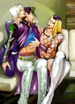  3boys age_difference before_sex cheating_husband dilf imminent_sex jojo&#039;s_bizarre_adventure jotaro_kujo male male_only mmm_threesome narciso_anasui stone_ocean weather_report 