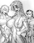  bikini brittany_diggers cameltoe cheetah_diggers dback25 furry gar_silvear gold_digger huge_breasts imminent_rape monochrome muscular nipples open_mouth penis pointed_ears spotted_fur spotty_fur stryyp&#039;gia werecheetah 