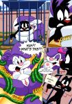 calamity_coyote fifi_la_fume furry pussy tenzen tiny_toon_adventures