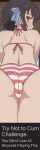 1girl animated anime ass ass_shake bikini black_hair blush cameltoe cap curvy dvd ecchi from_behind gif hair_ribbon huge_ass ladies_versus_butlers! looking_at_viewer looking_back orange_eyes panties plump ribbon saikyou_tomomi screencap shake shaking shaking_ass shaking_butt shaking_hips solo striped striped_bikini striped_panties striped_swimsuit swimsuit thick_thighs underwear wide_hips