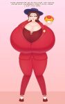 baosart gigantic_ass gigantic_breasts hourglass_figure nintendo pauline