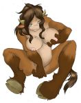 bovine breast_fondling breasts brown_fur brown_hair emogarg female fingering fondling hair hooves horns long_brown_hair long_hair looking_at_viewer masturbation nipples nude puffy_nipples solo tail tauren warcraft world_of_warcraft